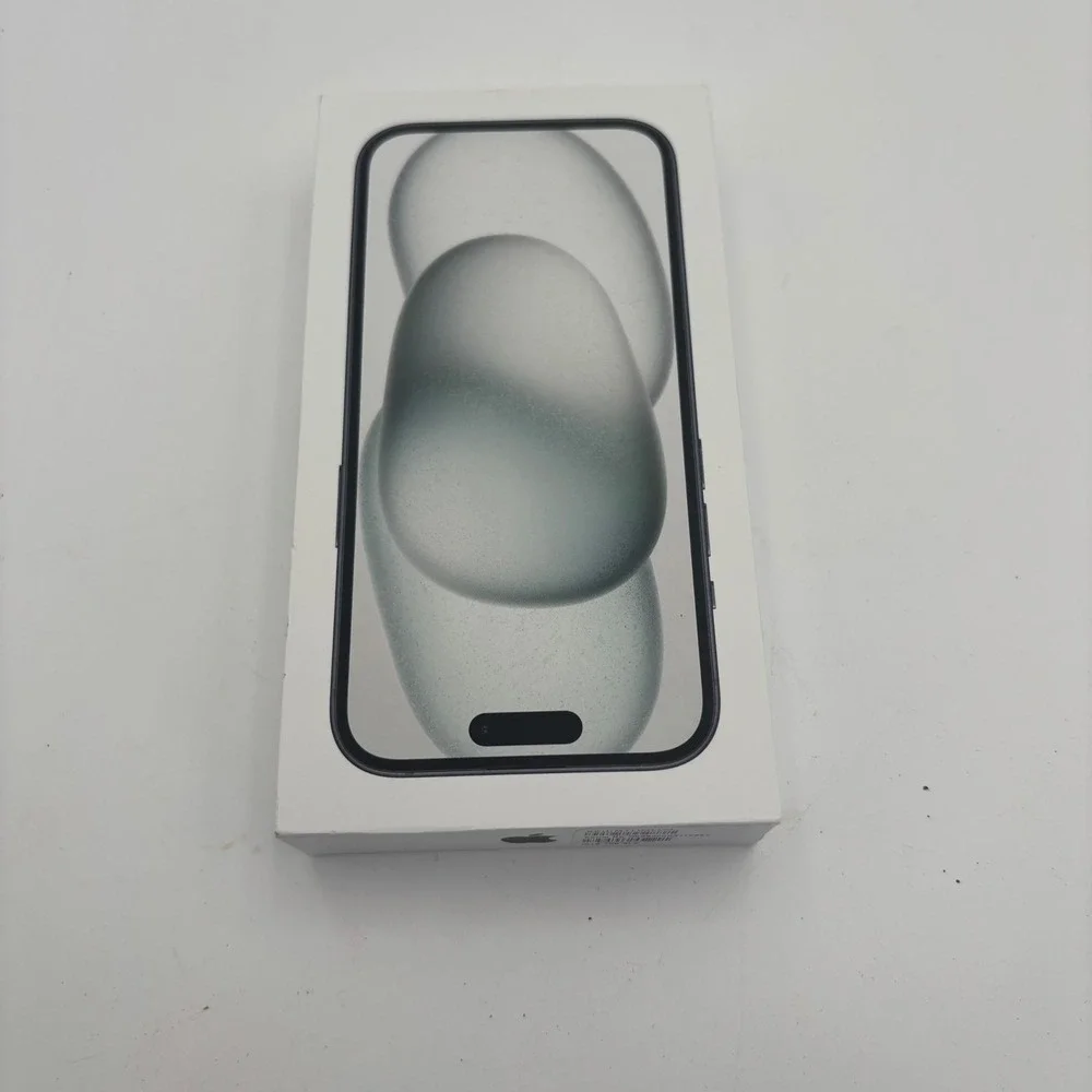 Apple iPhone 15 Box Only 128GB Black Good Condition A2846 Retail Packaging